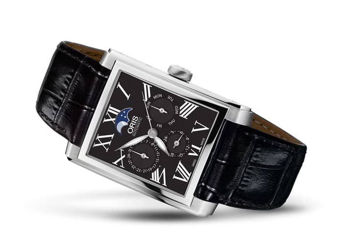 Oris rectangular moonphase review top